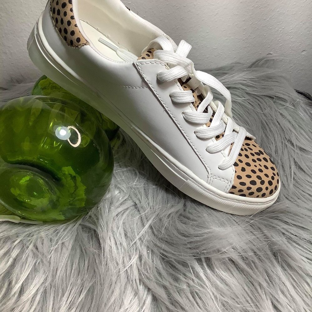 Women's Cadey Lace-Up Sneakers - Cheetah - Picture 4 of 5